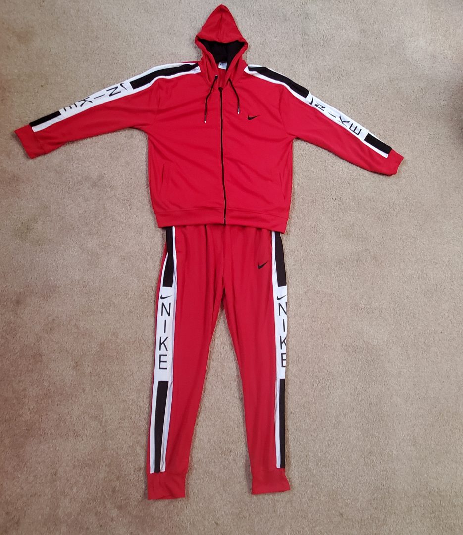 Jogging Suit- Red Nike - Buyers and sellers extraordinaire subsidiary ...