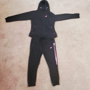 Jogging Suit- Black & Pink Nike